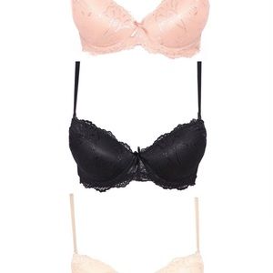 3 pack bra set